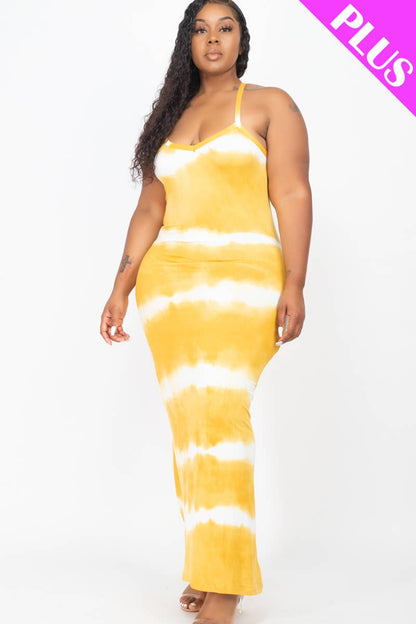 Tie Dye Maxi Dress