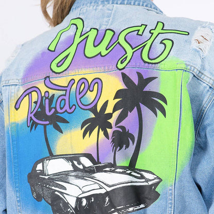 Just Ride Denim Jacket